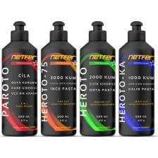 Netfer 4'lü Çizik Giderici Pasta Cila Set - 4x500 mL