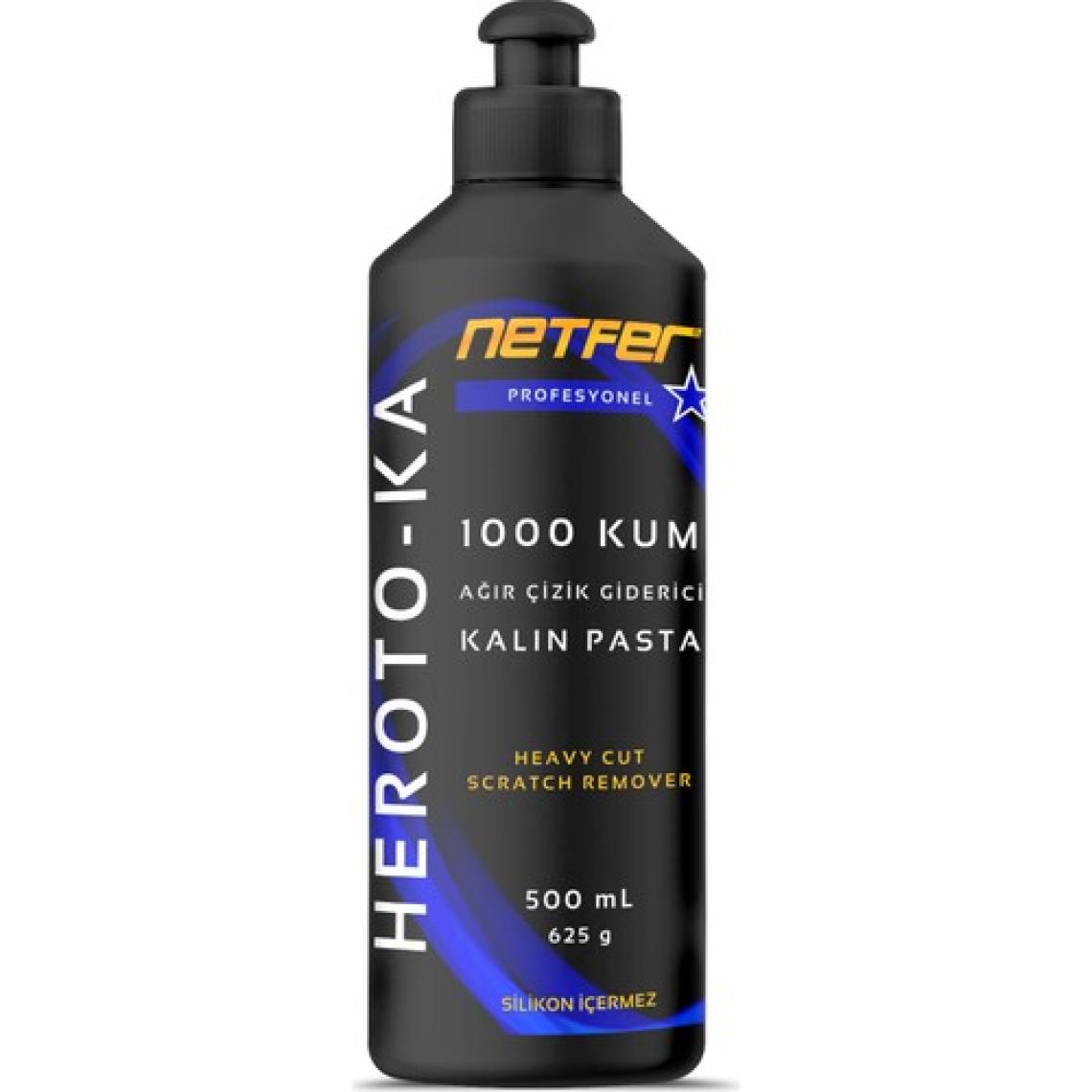 Netfer 4'lü Çizik Giderici Pasta Cila Set - 4x500 mL