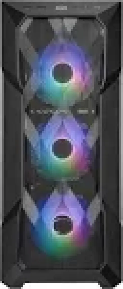 Cooler Master MasterBox TD500 V2 Siyah ARGB USB 3.2 Tempered Glass ATX Mid Tower Kasa