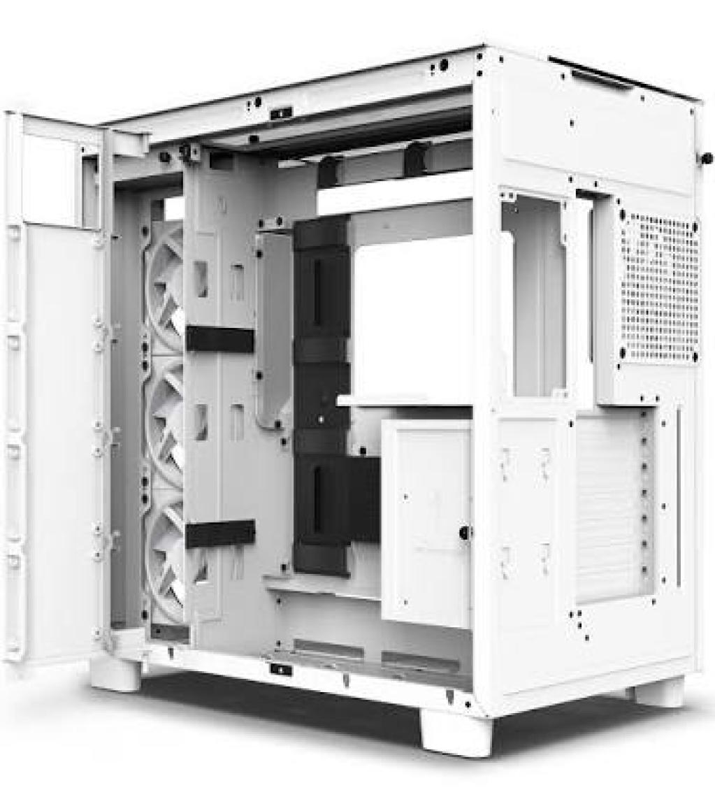 Nzxt H Series H9 Elite Edition CM-H91EB-01 Temperli Cam Siyah Mid Tower Gaming (Oyuncu) Kasa