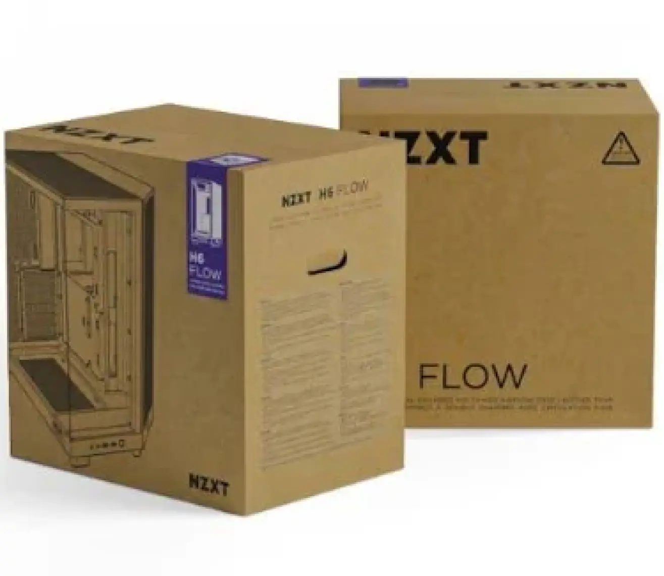 Nzxt H Series H6 Flow 3X120MM (Atx, Micro-Atx, Mini-Itx) CC-H61FB-01 Siyah Atx Oyuncu Kasası