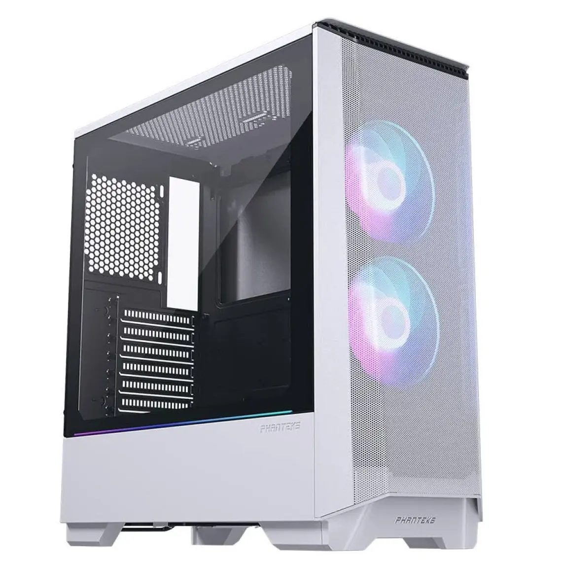 Phanteks Eclipse P360 Air Mid Tower Bilgisayar Kasası, Temperli Cam, DRGB - Buzul Beyazı