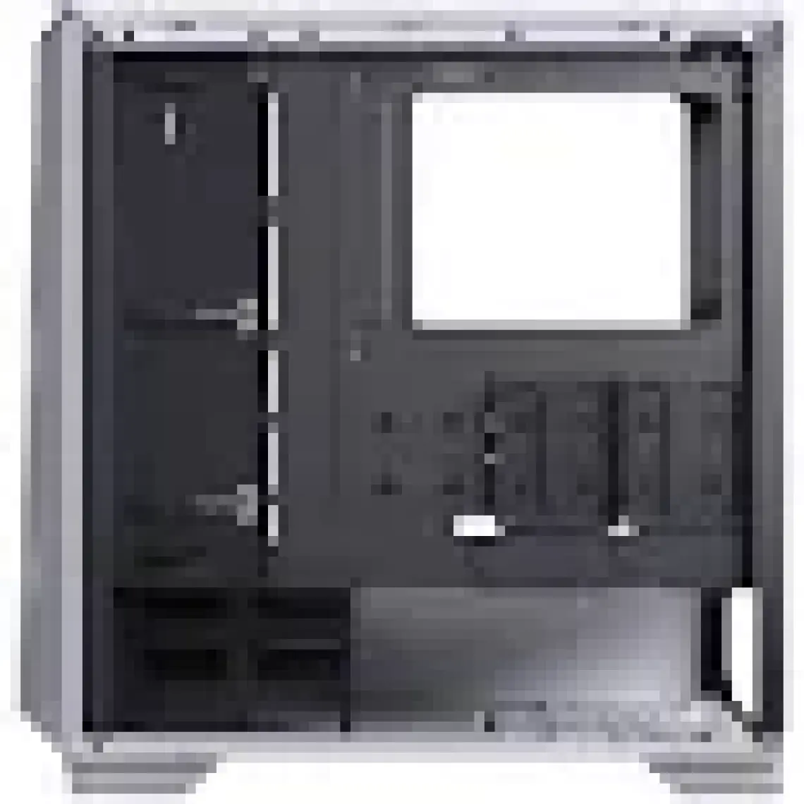 Phanteks Eclipse P360 Air Mid Tower Bilgisayar Kasası, Temperli Cam, DRGB - Buzul Beyazı