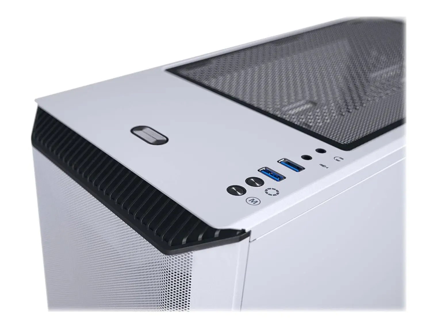 Phanteks Eclipse P360 Air Mid Tower Bilgisayar Kasası, Temperli Cam, DRGB - Buzul Beyazı