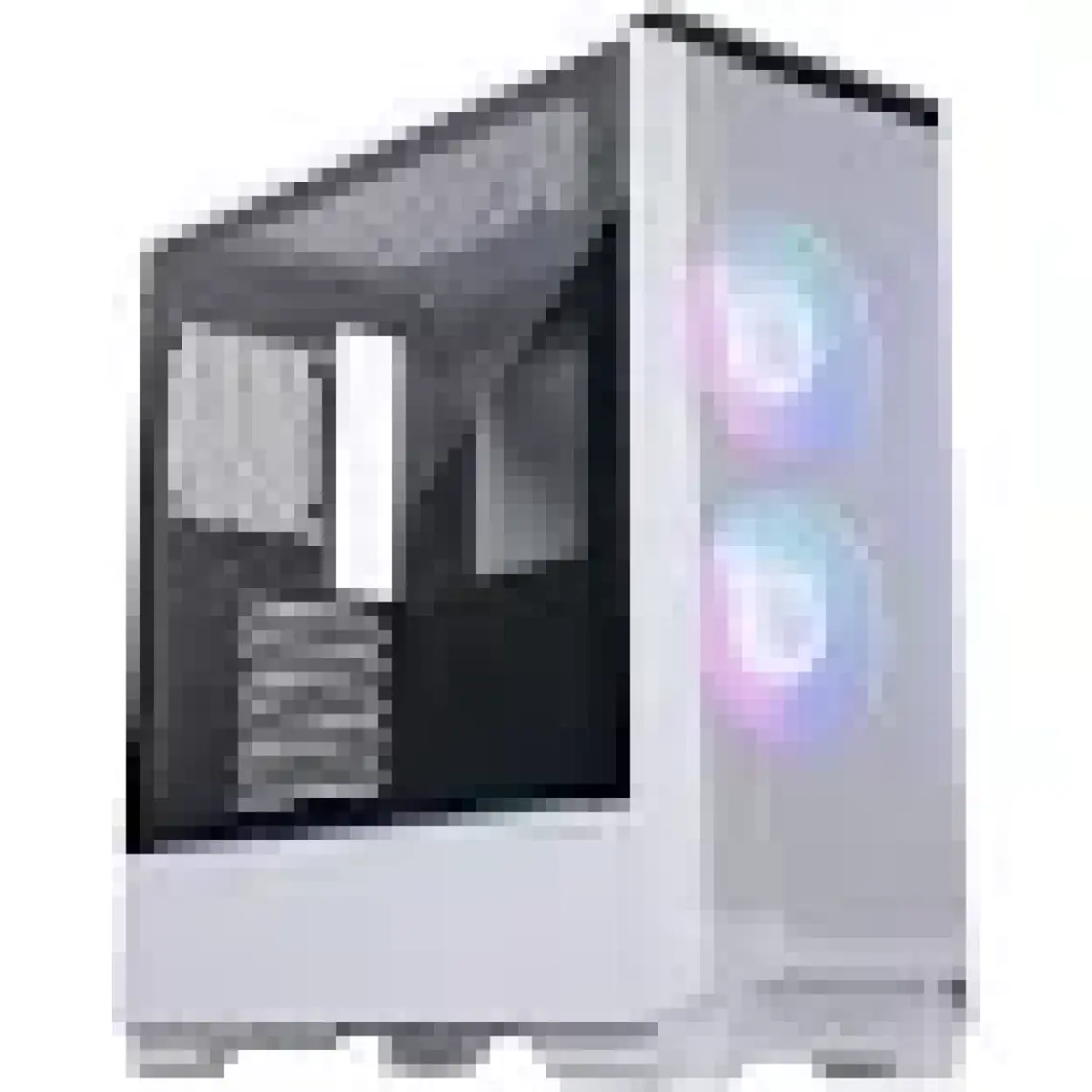 Phanteks Eclipse P360 Air Mid Tower Bilgisayar Kasası, Temperli Cam, DRGB - Buzul Beyazı