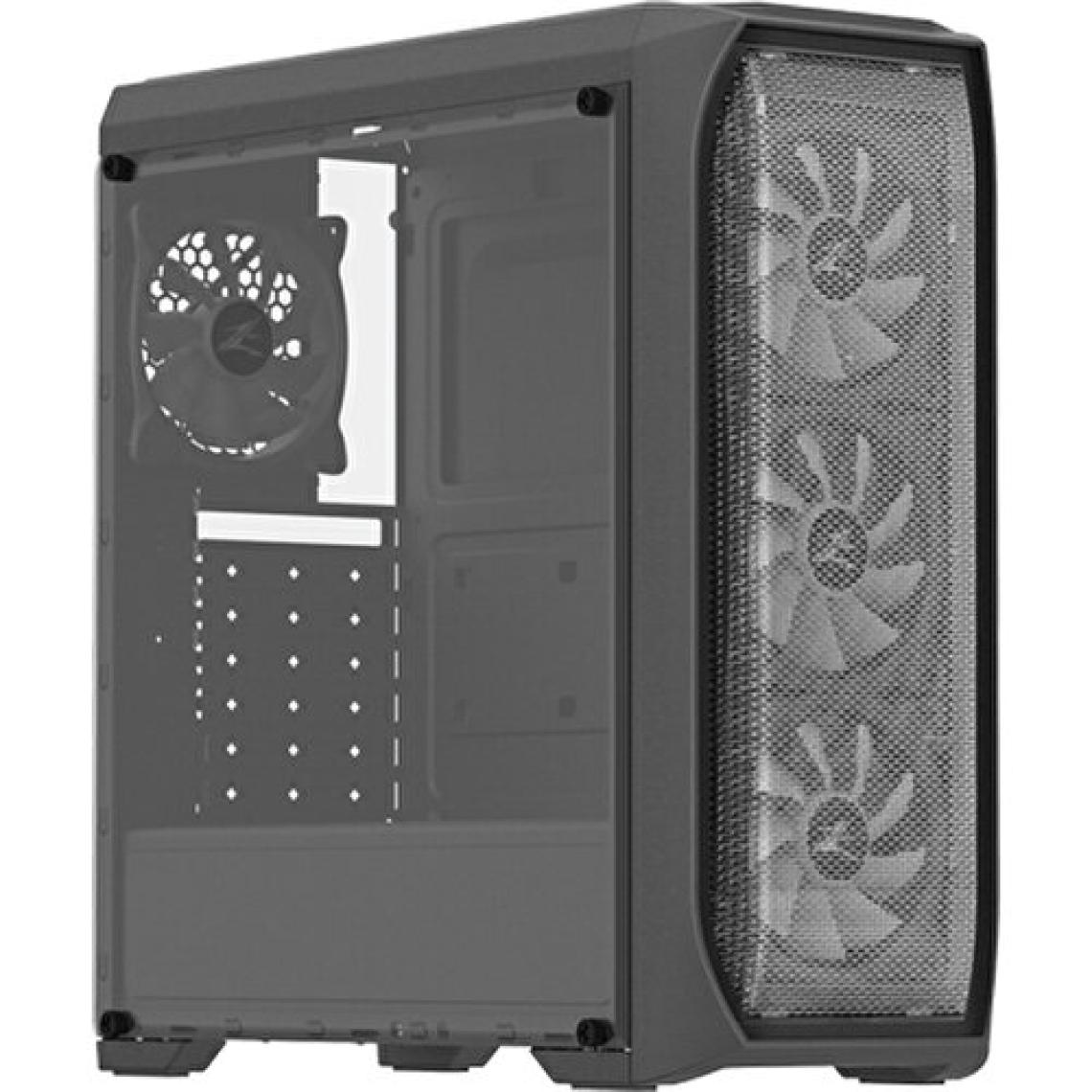 Zalman N5 Mf ATX Mid Tower 4 RGB Fanlı 1 x Kulaklık, 1 x Mikrofon, 2 x USB 2.0, 1 x USB 3.0, Fan Kontrol, Renkli Akralik Panel, PCI/AGP365 mm Bilgisayar Kasa