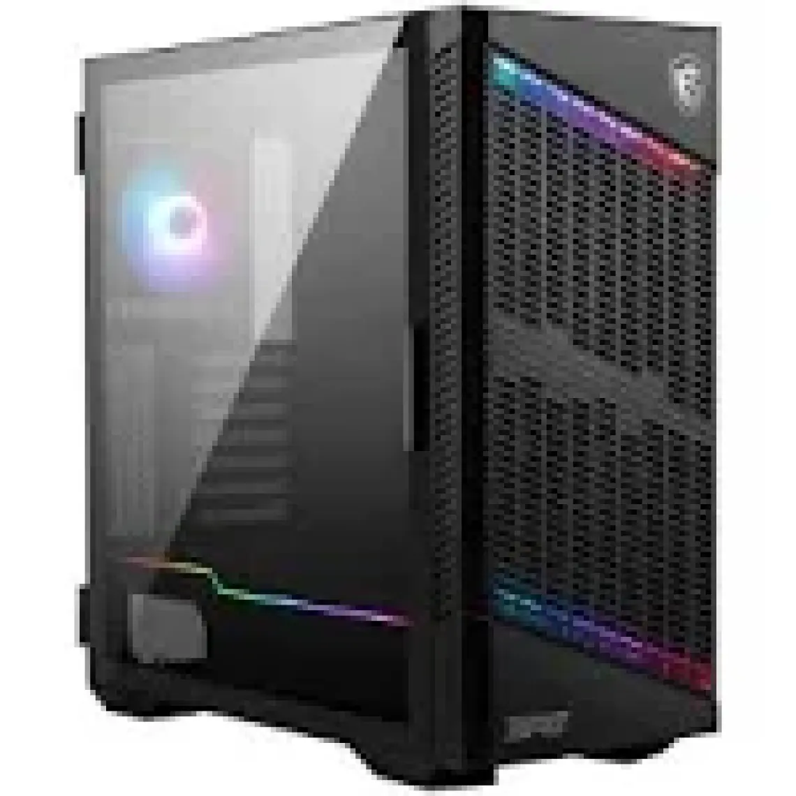 MSI MPG Velox 100P Airflow Temperli Cam RGB ATX Mid Tower Kasa
