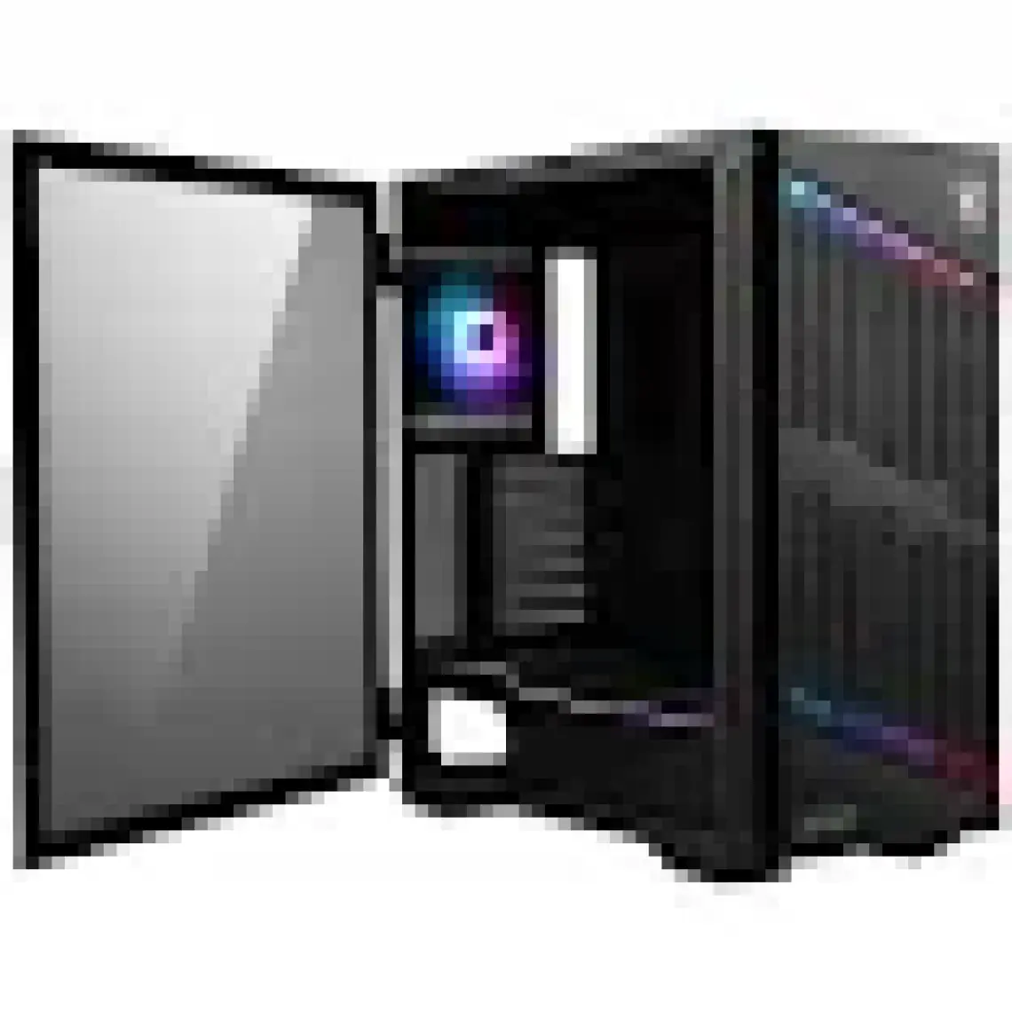 MSI MPG Velox 100P Airflow Temperli Cam RGB ATX Mid Tower Kasa