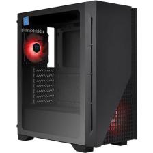 Thermaltake H330 650W Kırmızı Ledli 2X120MM Fanlı Tempered Glass Pencereli Oyuncu Kasası