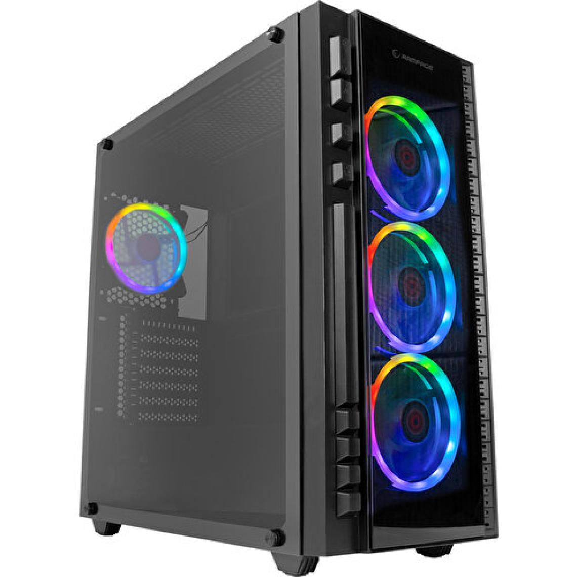 Rampage X-Titan RC99 600W Temper Camlı 4xrgb Fanlı Atx Bilgisayar Kasası