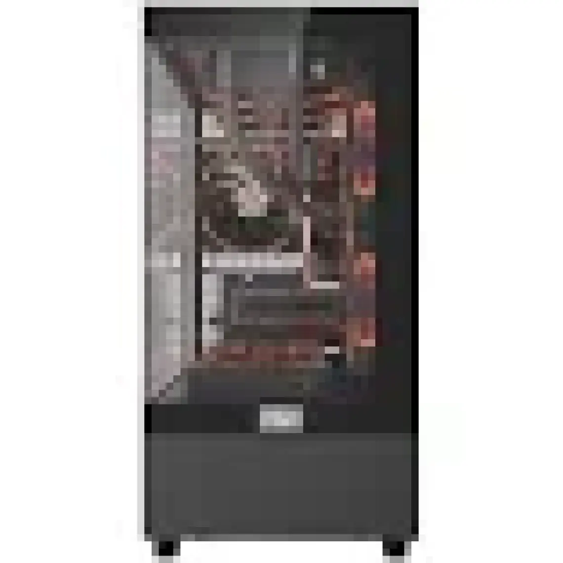 Dragos Basalt Pro 6x Argb Fan USB 3.0 600W 80+ Plus Matx Panoramik Temperli Cam Gaming Kasa Siyah