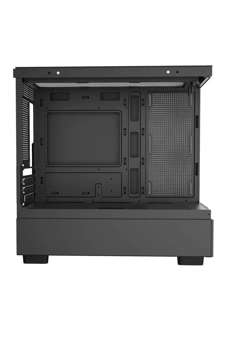 Dragos Basalt Pro 6x Argb Fan USB 3.0 600W 80+ Plus Matx Panoramik Temperli Cam Gaming Kasa Siyah