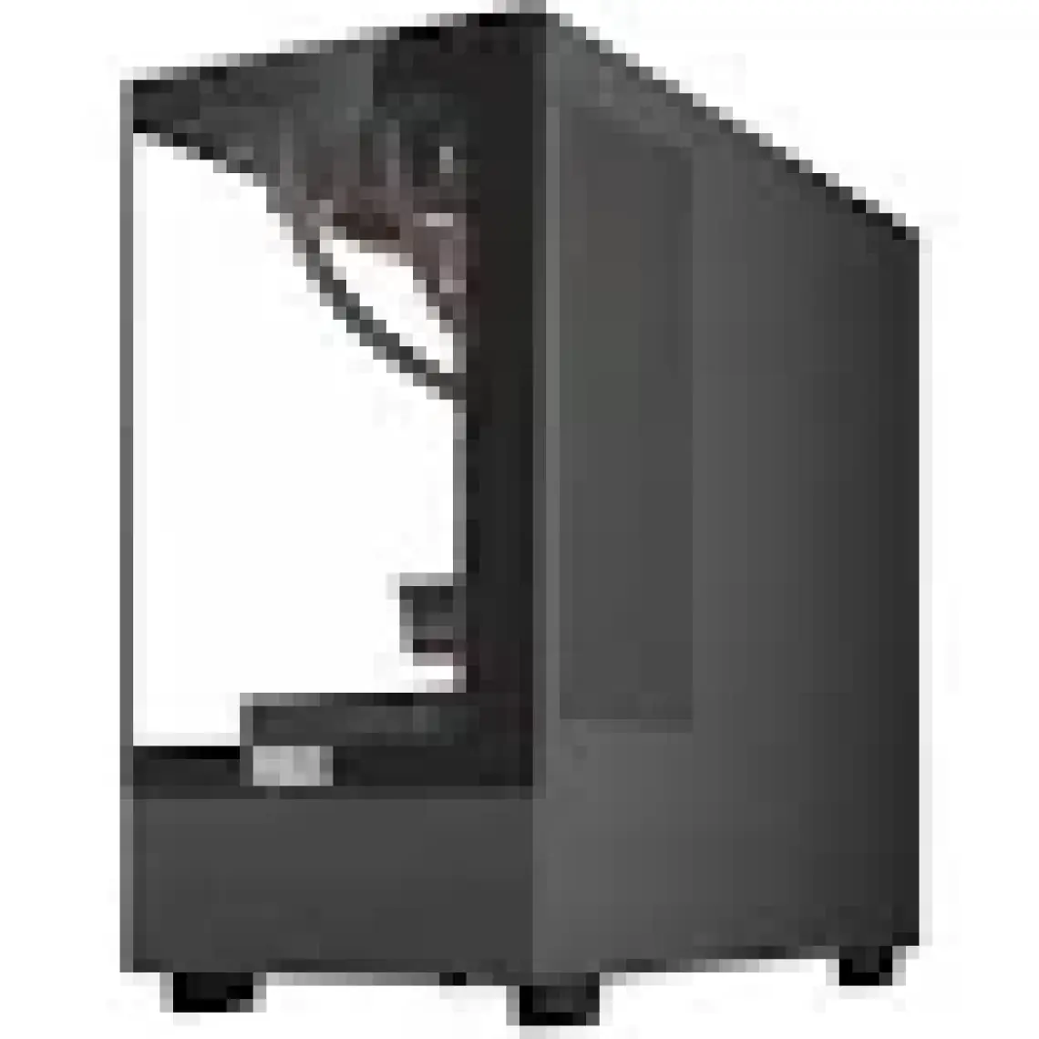 Dragos Basalt Pro 6x Argb Fan USB 3.0 600W 80+ Plus Matx Panoramik Temperli Cam Gaming Kasa Siyah