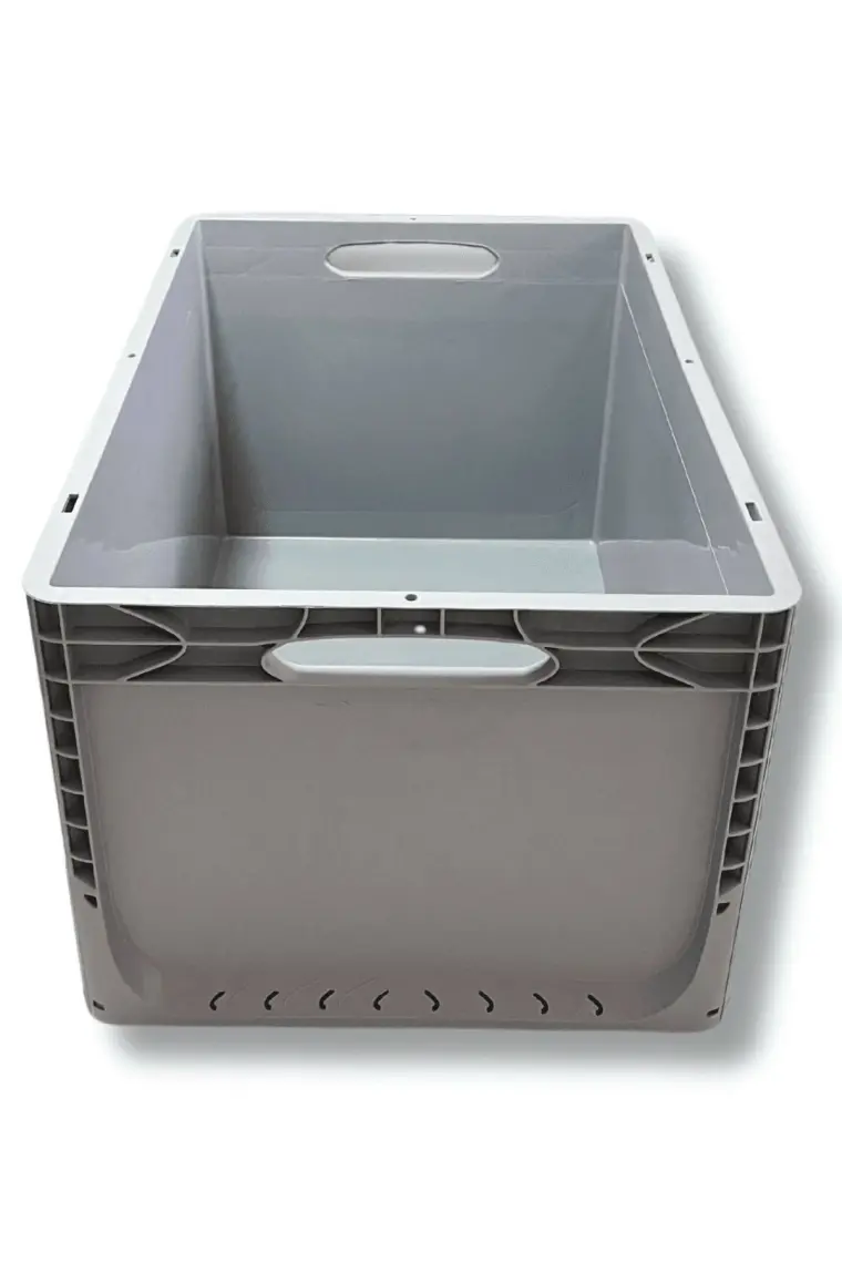 Alpin Euronorm Kapalı Taşıma Kasası 66 Lt Gri