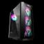 Power Boost VK-P1900B 500W USB 3.0 ATX Mesh Panel Fixed Rainbow Fan Siyah Bilgisayar Kasası (JBST-VKP1900B)