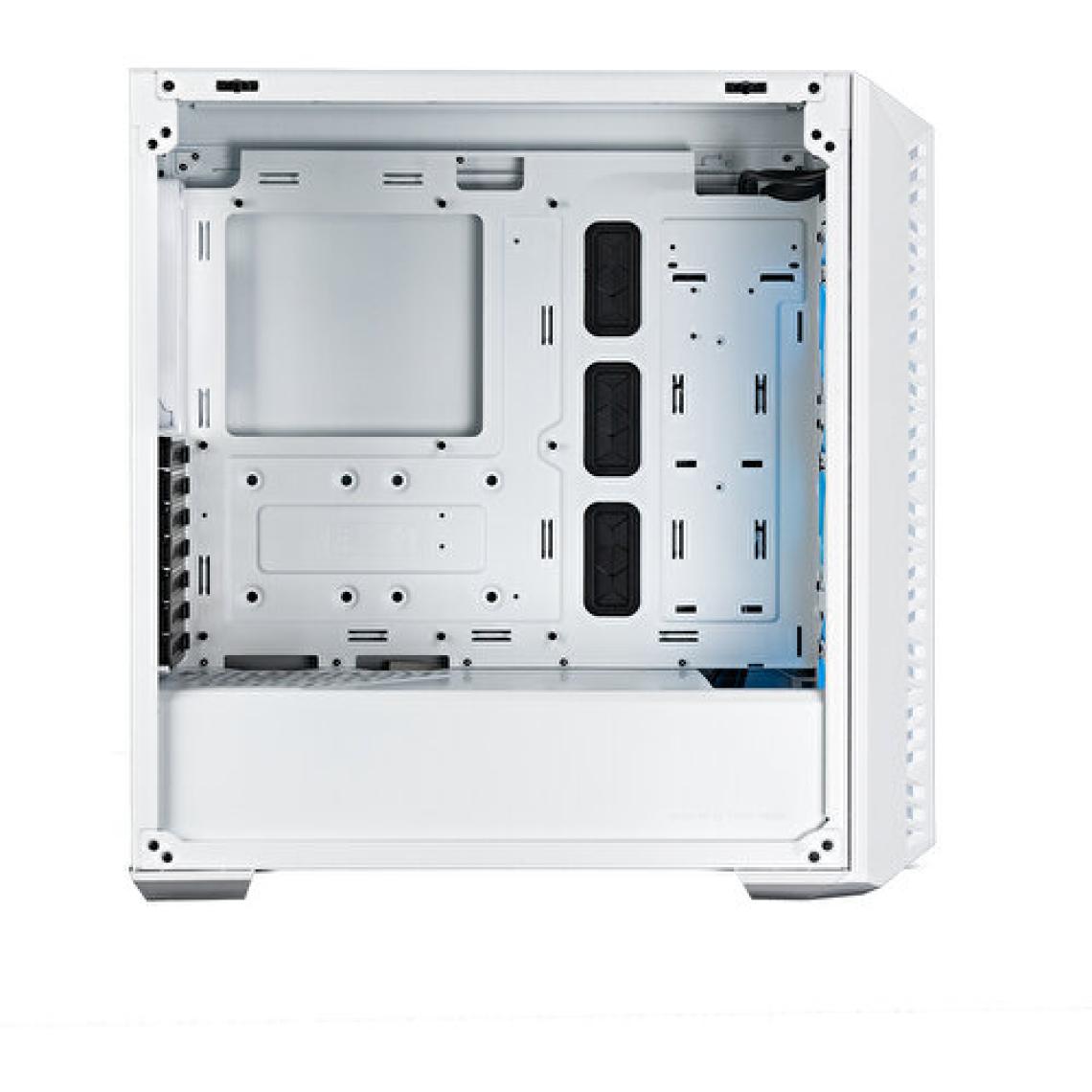 Cooler Master CM MasterBox 520 Beyaz Tempered Glass ARGB 4x120mm Fanlı, Mesh Ön Panel Pencereli MidTower Kasa