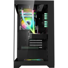 Xaser MG210 4x Rgb Fan USB 3.0 Powersız Siyah m-Atx-itx Gaming Oyuncu Kasası
