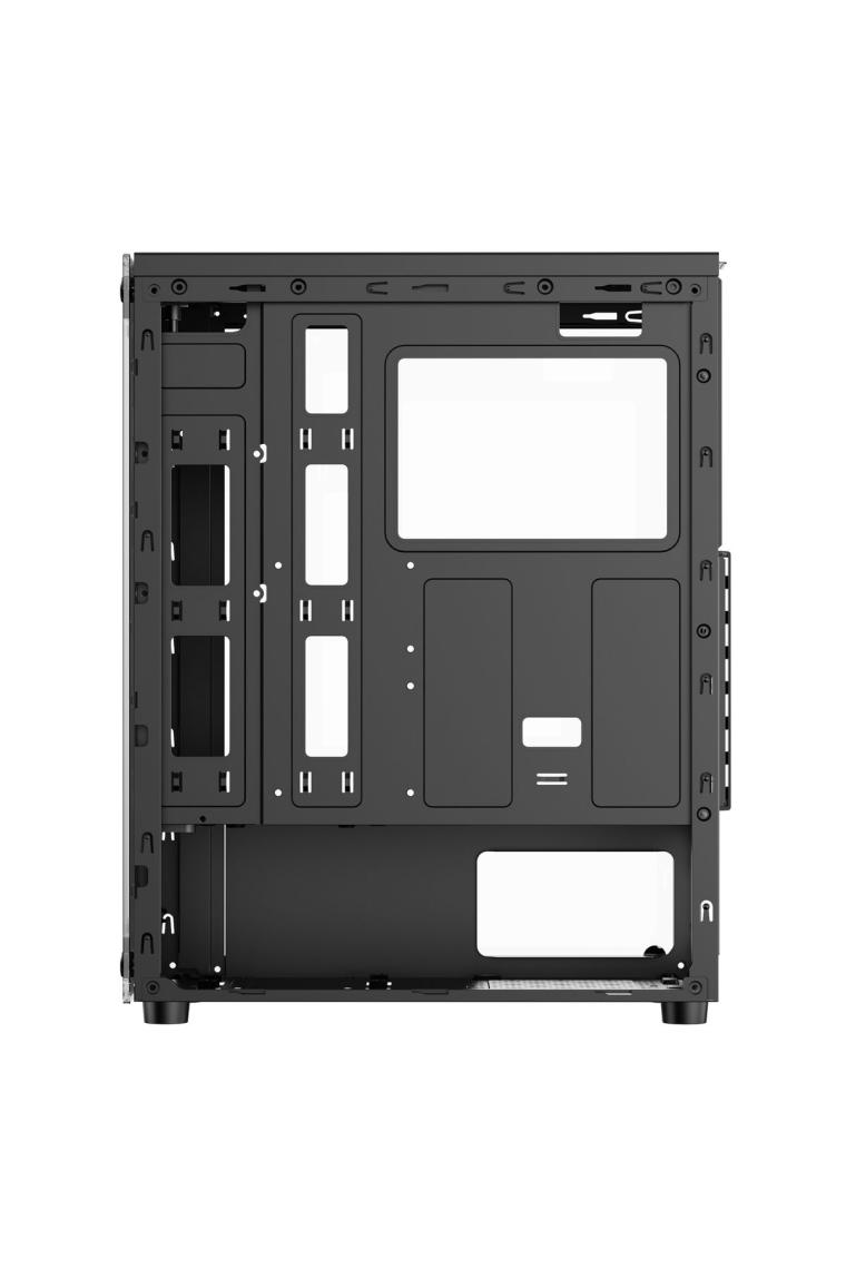 Revenge Clear 6 Rgb Fanlı Temperli Cam Panel Boş Atx Bilgisayar Kasası Gaming Oyuncu Bilgisayar Kasası