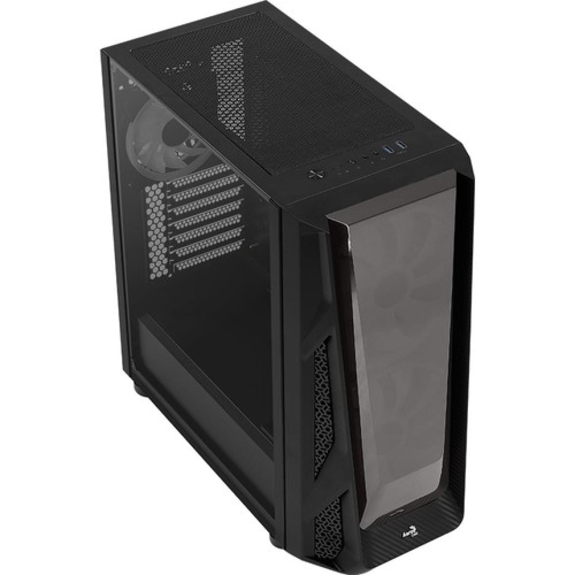 Aerocool NightHawk Duo ARGB  2 x 20 cm  1 x 12 cm Fan Bilgisayar Kasa (AE-NGHTHWKD)