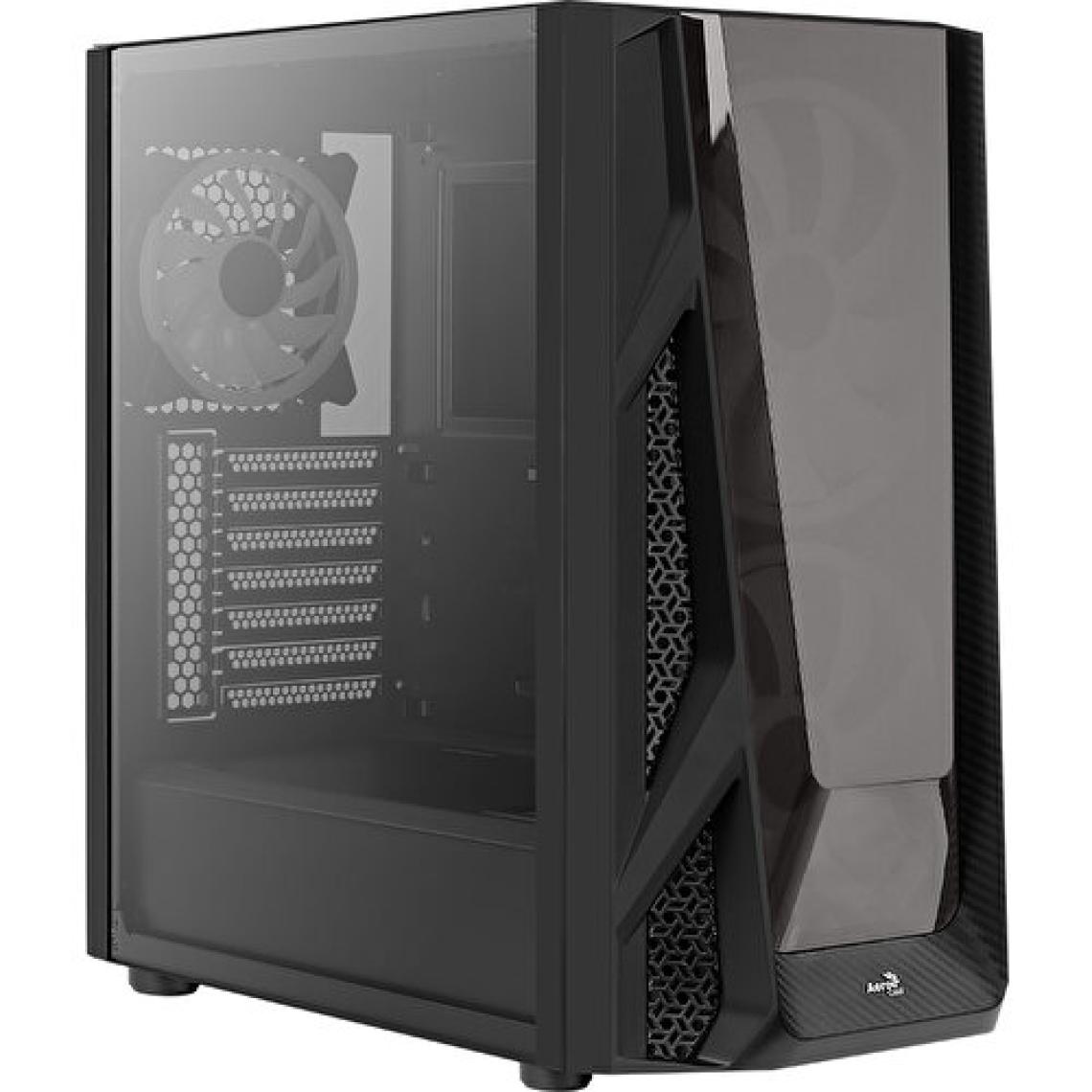Aerocool NightHawk Duo ARGB  2 x 20 cm  1 x 12 cm Fan Bilgisayar Kasa (AE-NGHTHWKD)