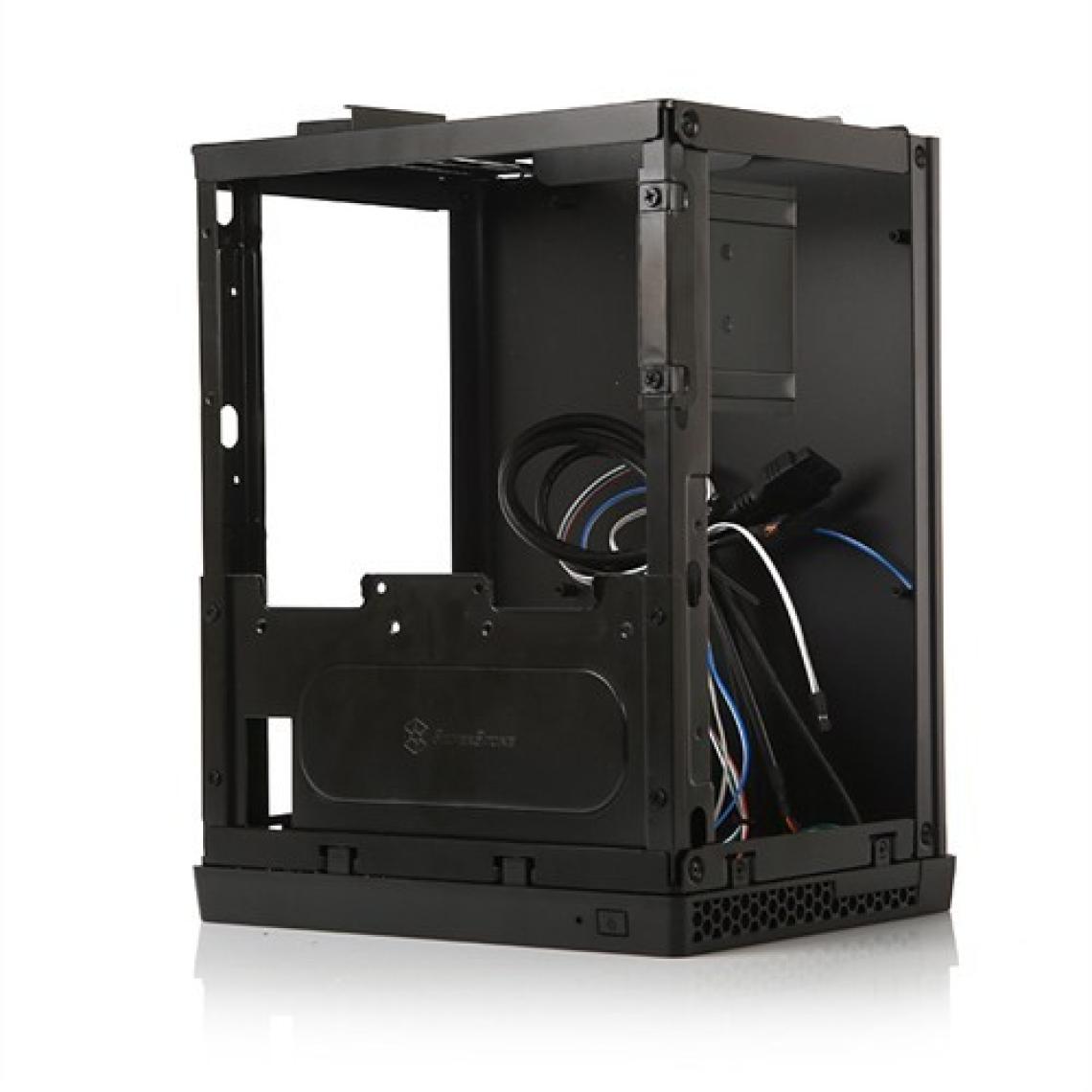 SilverStone Sugo Serisi SG13B Waffle Desenli USB3.0 Siyah Küp Kasa (SST-SG13B)