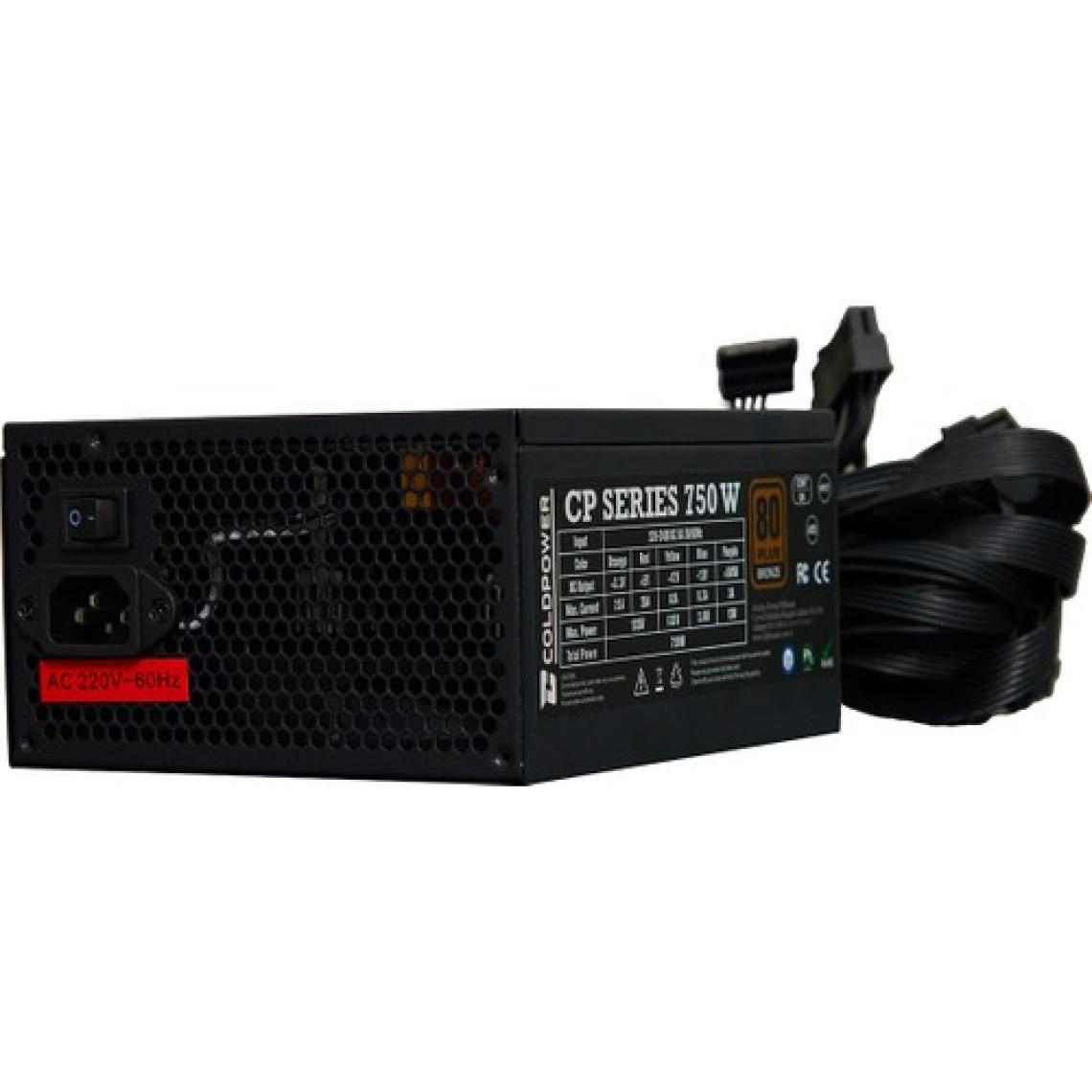 Cold Power Coldpower Seaview 7x Argb Sessiz Fan Temper Cam  750 Watt 80 Bronze Güç Kaynağı E-Atx Gaming Kasa