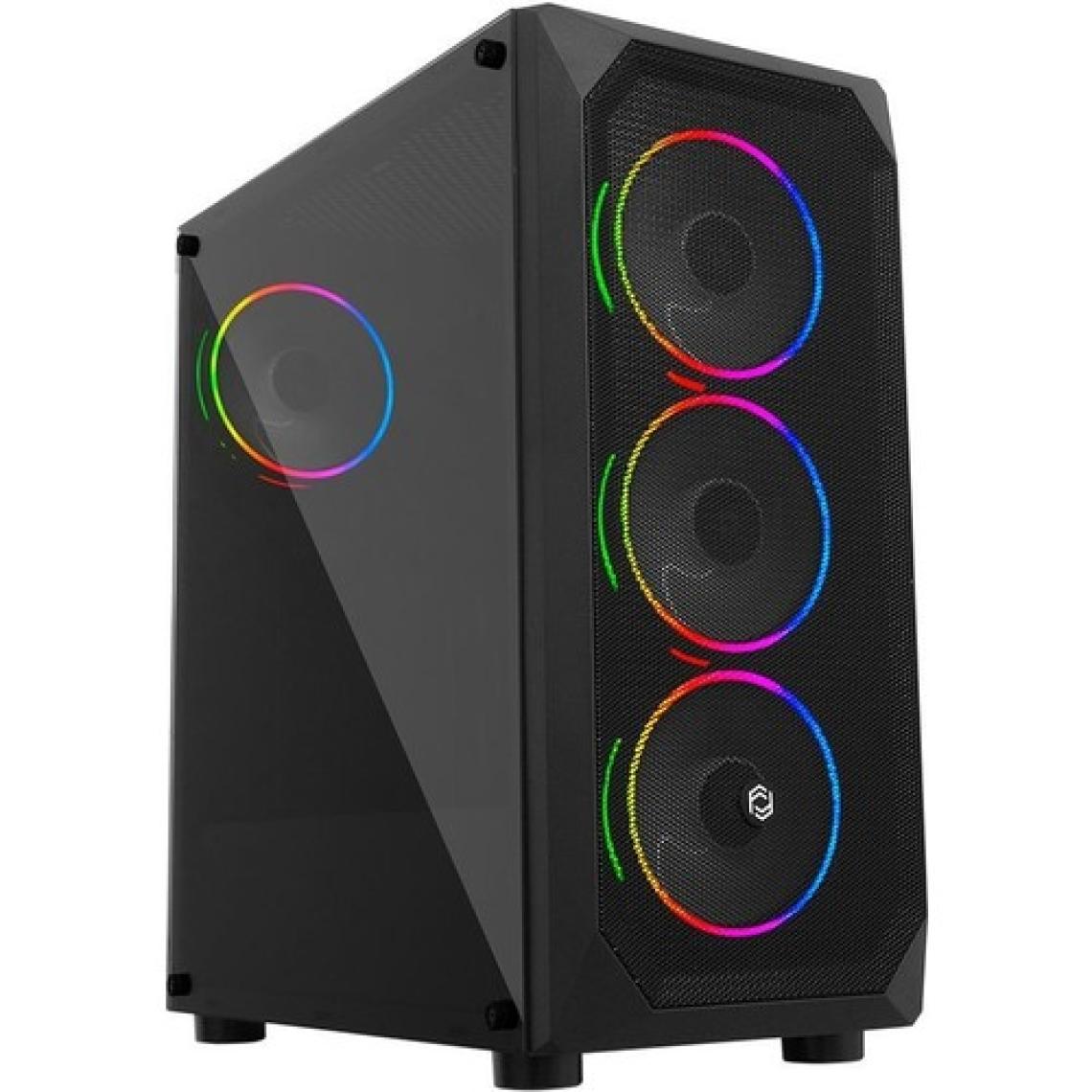 Gameforce Xmesh 6X120MM Rainbow Fanlı ATX Midi Tower Kasa