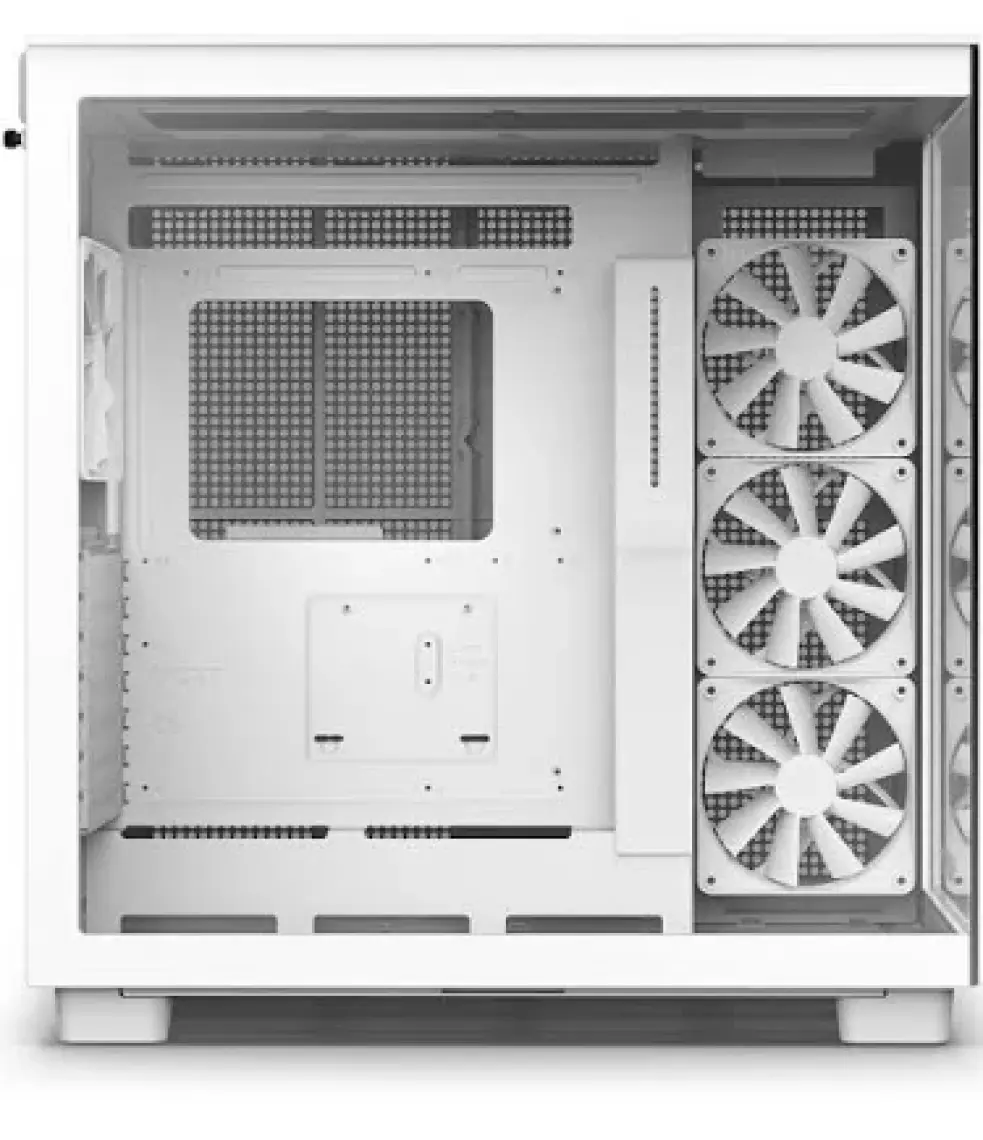 Nzxt H Series H9 Flow CM-H91FW-01 Beyaz Atx Mid Tower Gaming (Oyuncu) Kasa