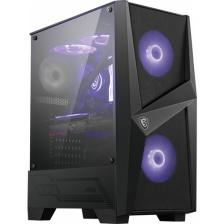 MSI MAG Forge 100M Temperli Cam 2x RGB Fan 120mm Fan ATX Oyuncu Bilgisayar Kasası
