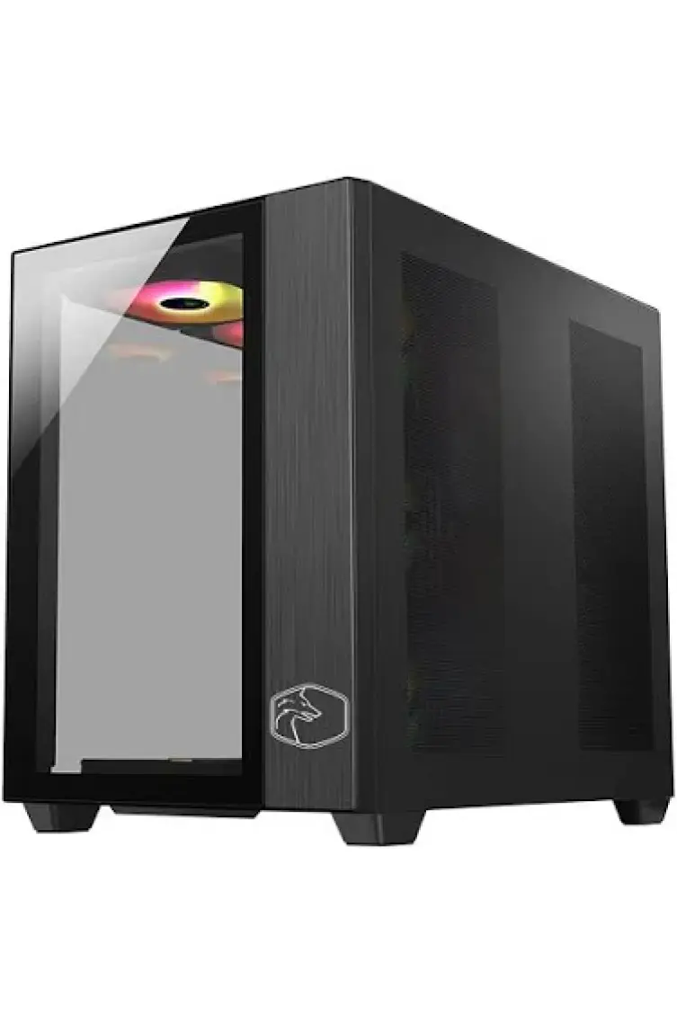 Gametech Prime V2  Tuş Kontrollü (7 x 120 Mm) Rgb Fanlı Özel vidasız Paneller Gaming Boş Bilgisayar Kasası
