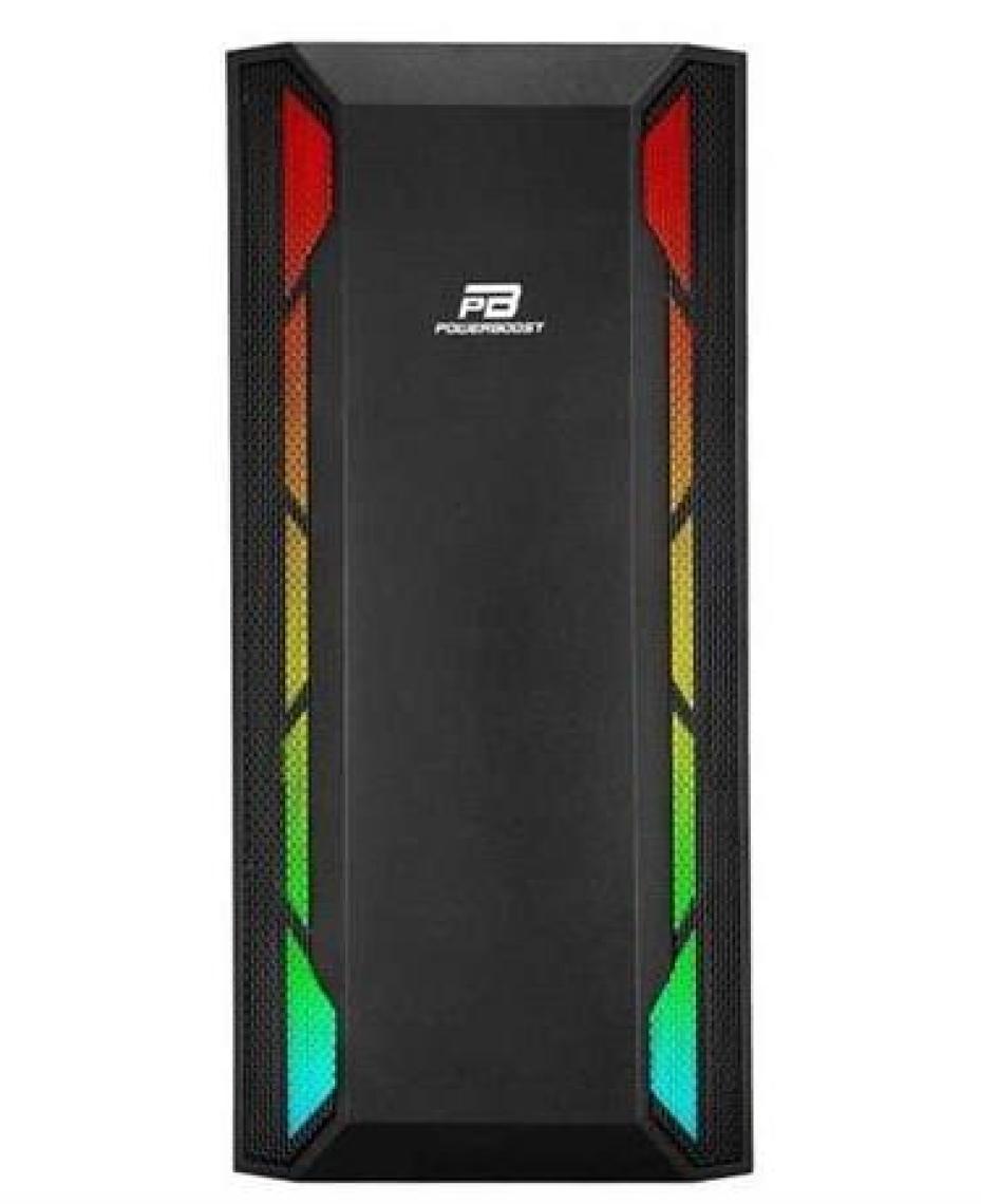 Power Boost VK-G3701B 550w 80+ USB 3.0 ATX, ARGB Fan, Mesh+Stirp Siyah Kasa (JBST-VKG3701B)