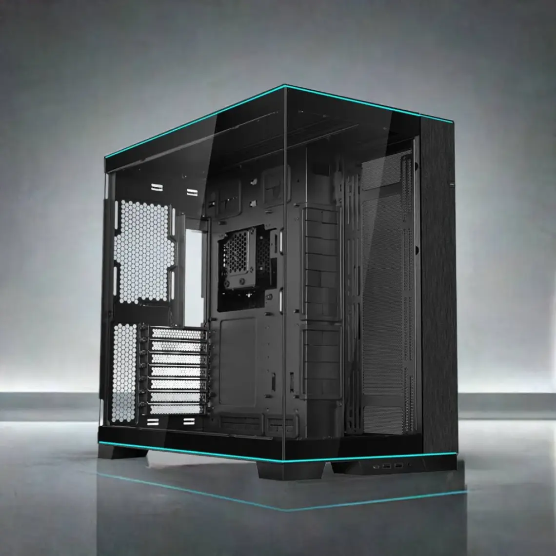 Lian Li O11D Evo Rgb, Tempered Glass - Siyah - Bilgisayar Kasası Model: O11DERGBX