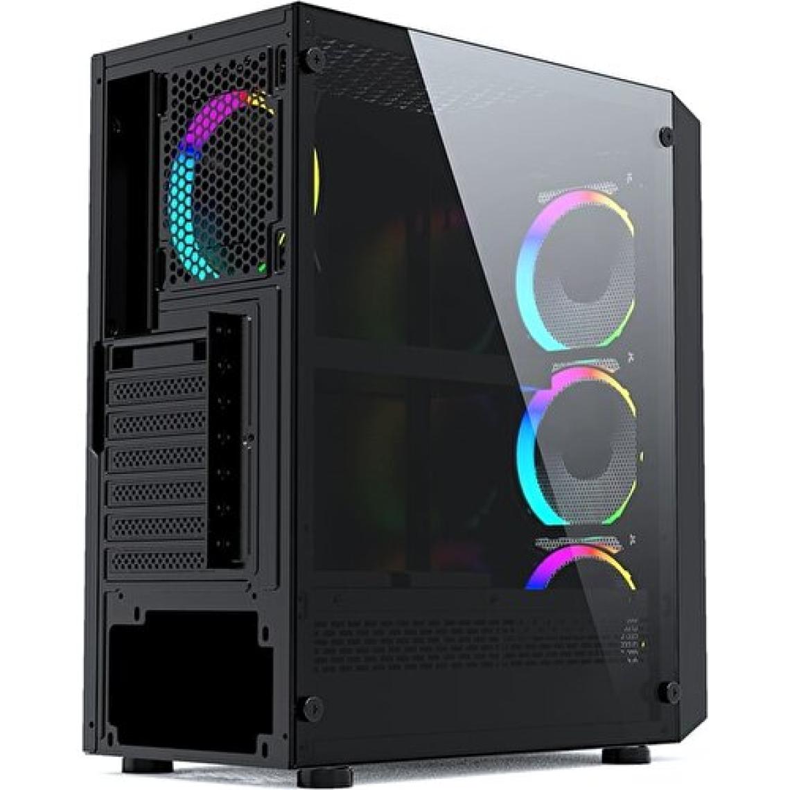Gametech Gamtech Legend Rainbow 4x120mm Fan ATX Full Tower Bilgisayar Kasası