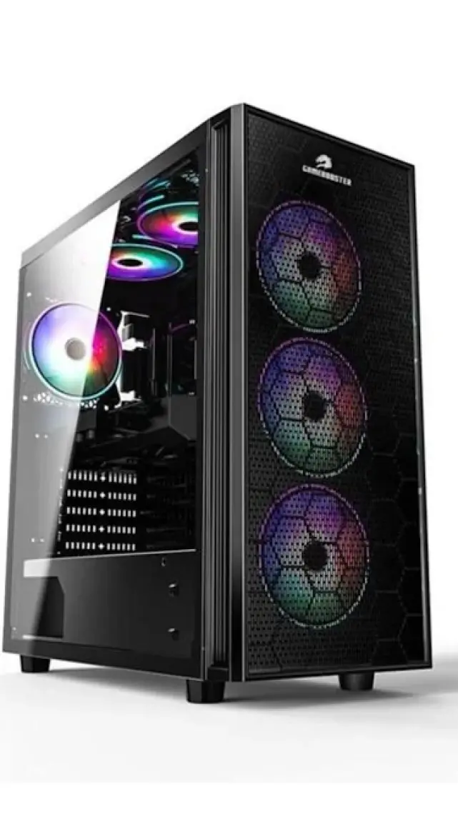 GameBooster GB-X51 USB 3.0 Mesh 6 x RGB Fanlı Gaming Kasa (PSU Yok) (JBST-GBX51)