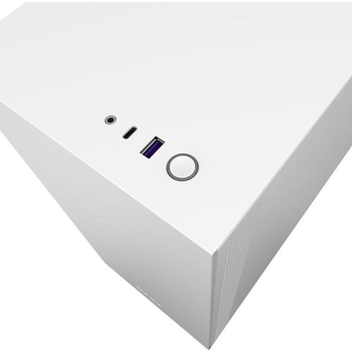 NZXT H510 CA-H510B-W1 USB 3.1 Temperli Cam Mat Beyaz ATX Mid-Tower Gaming (Oyuncu) Kasa