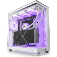 Nzxt H Series H6 Flow Rgb 3X120MM Rgb (Atx, Micro-Atx, Mini-Itx) CC-H61FW-R1 Beyaz Atx Oyuncu Kasası