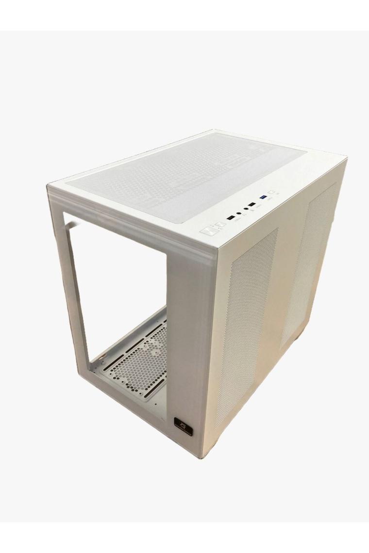 Gameforce Lıquıd Beyaz 7X120 mm Fanlı Rgb Kumandalı Kontrolcülü Atx Oyuncu Bilgisayar Kasası