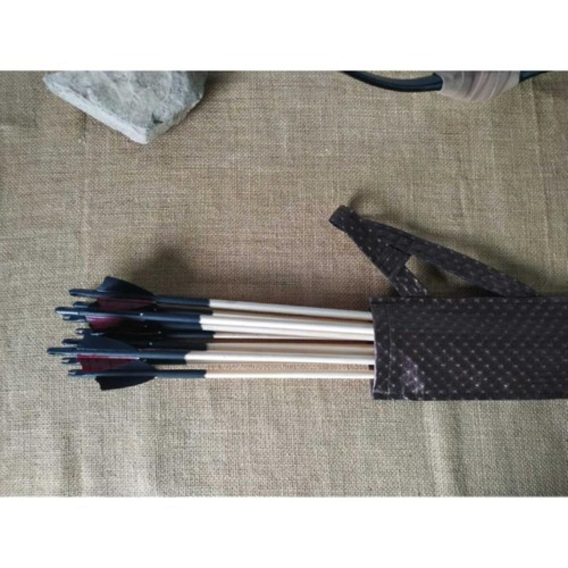 Konuralp Okçuluk Geleneksel Okçuluk Başlangıç Seti (Basit Tirkeş +10 Ok +Zihgir)