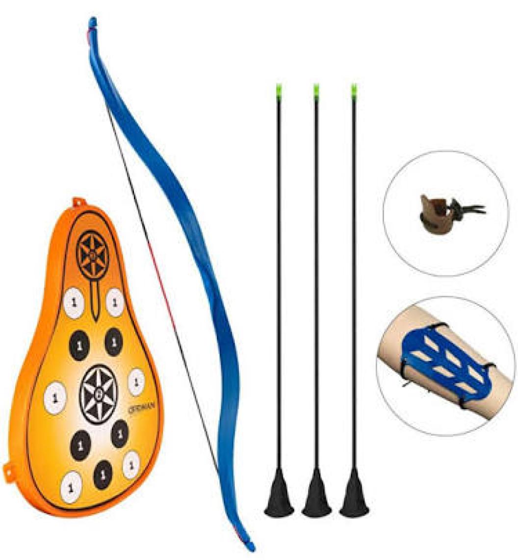 Okçuluk Mini Hilal Puta Set Mavi
