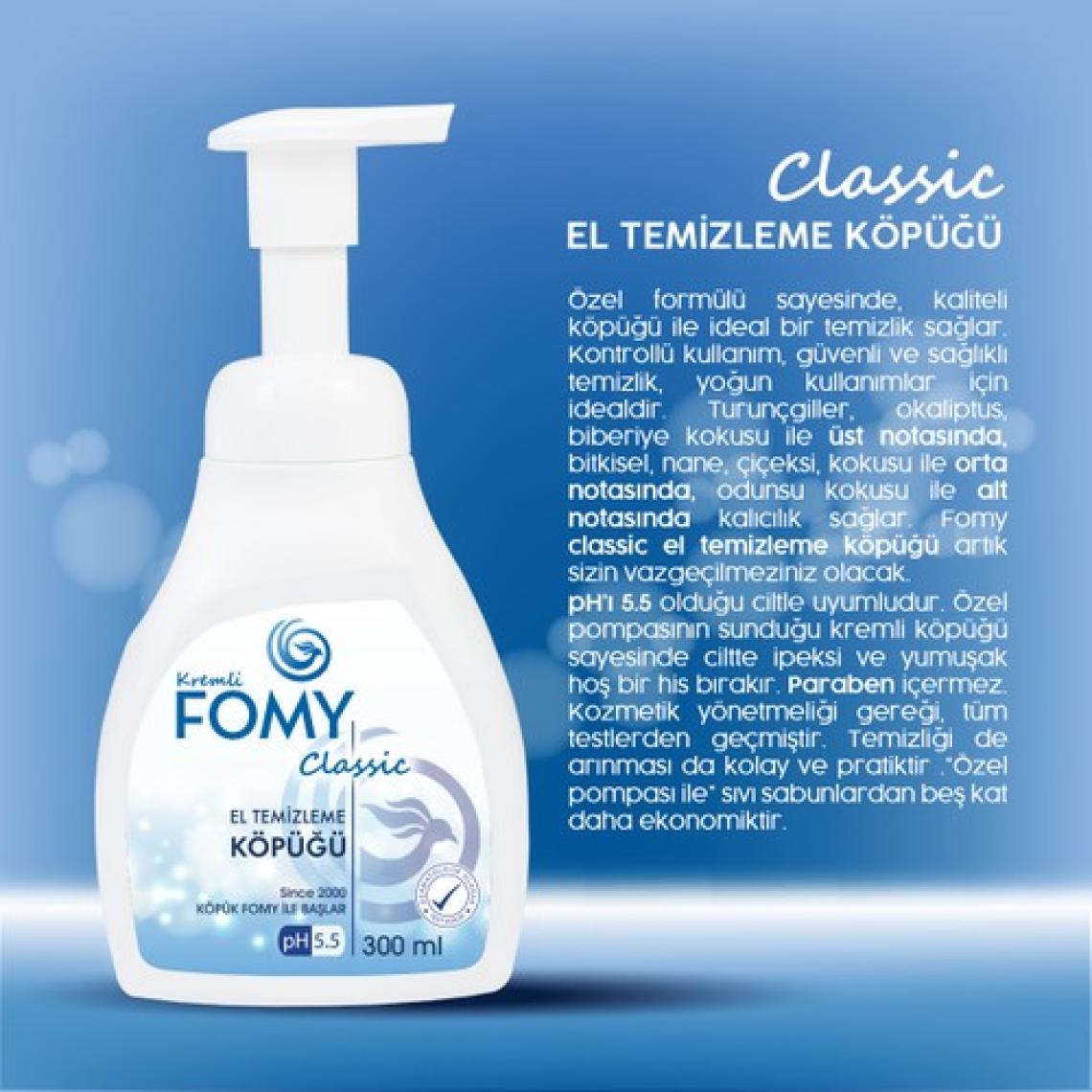 Fomy Classic El Temizlik Köpüğü 300 ml