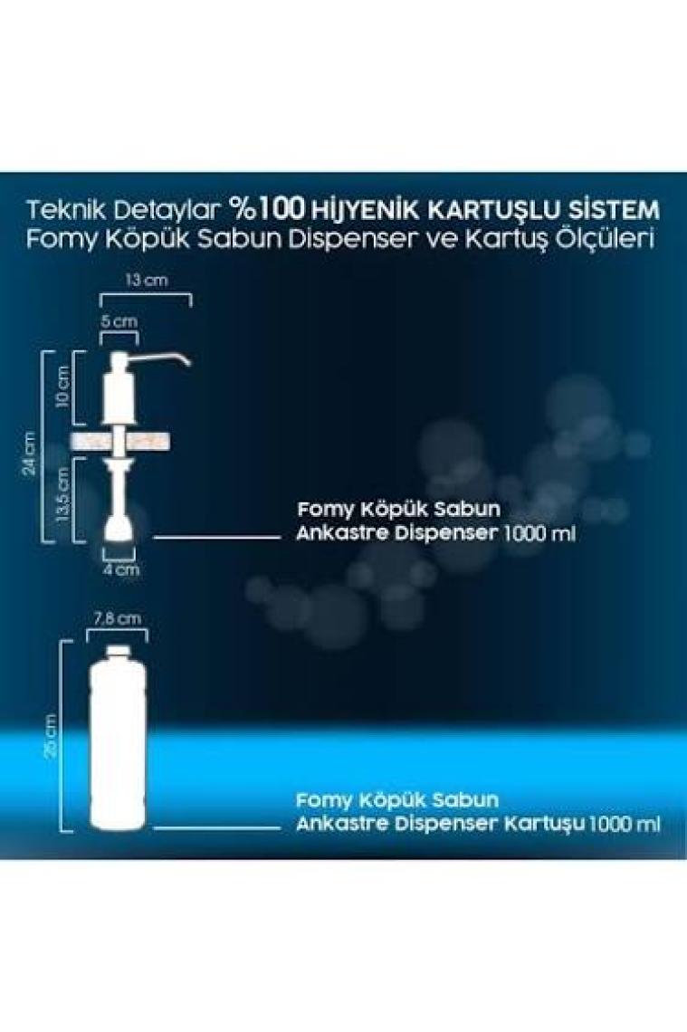 Fomy Hassas Cilt Ankastre El Tem. Köp. 1000 ml