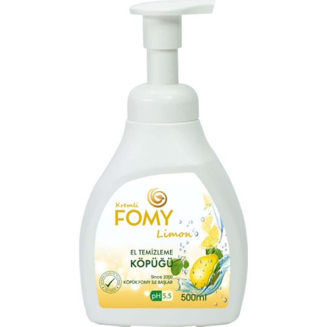 Fomy Limon Köpük Sabun El Yüz Vücut Temizlik Köpüğü 500 ml