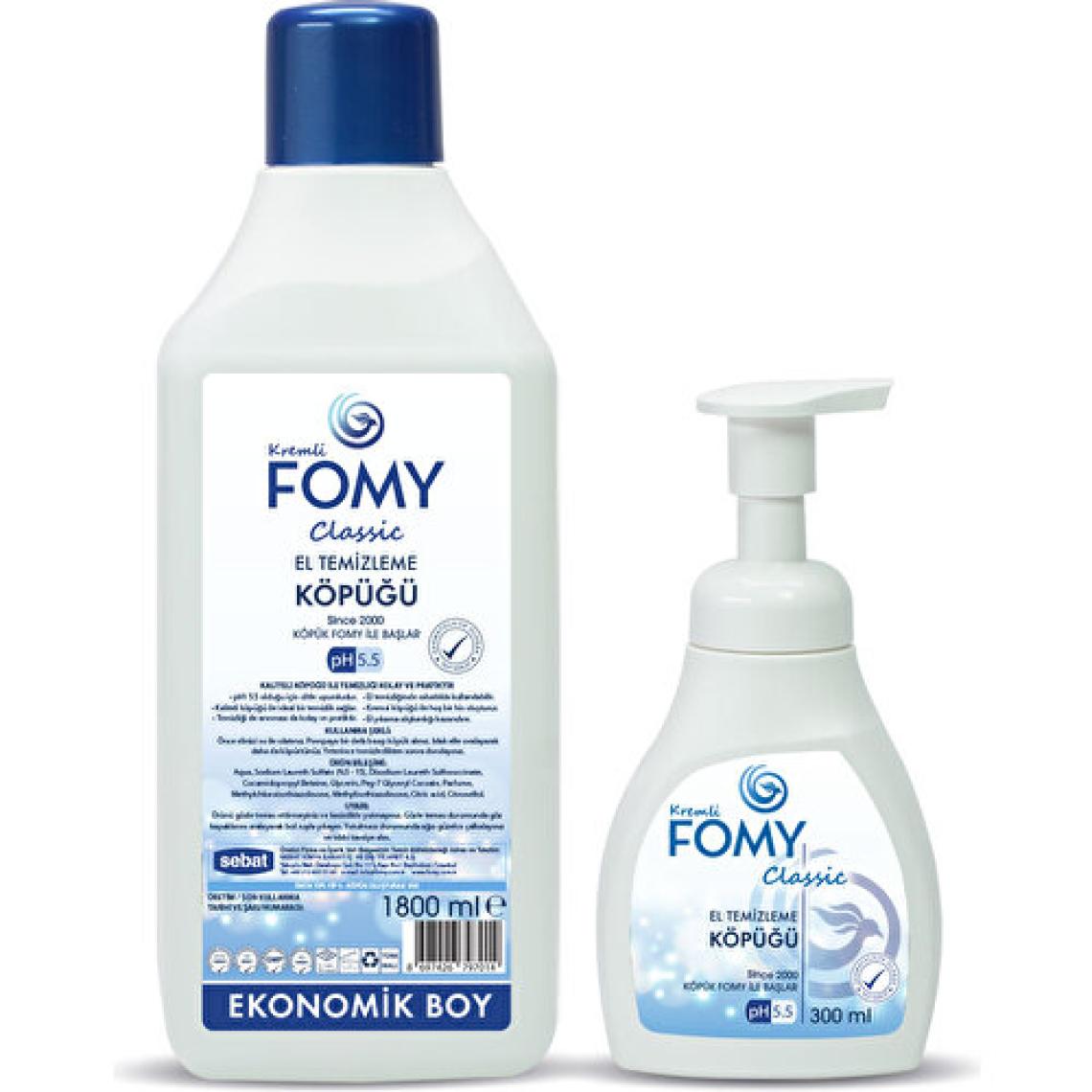 Fomy El Temizlik Köpüğü Seti 300+1800 ml