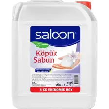 Saloon Köpük Sabun Şeffaf Floral 5 L