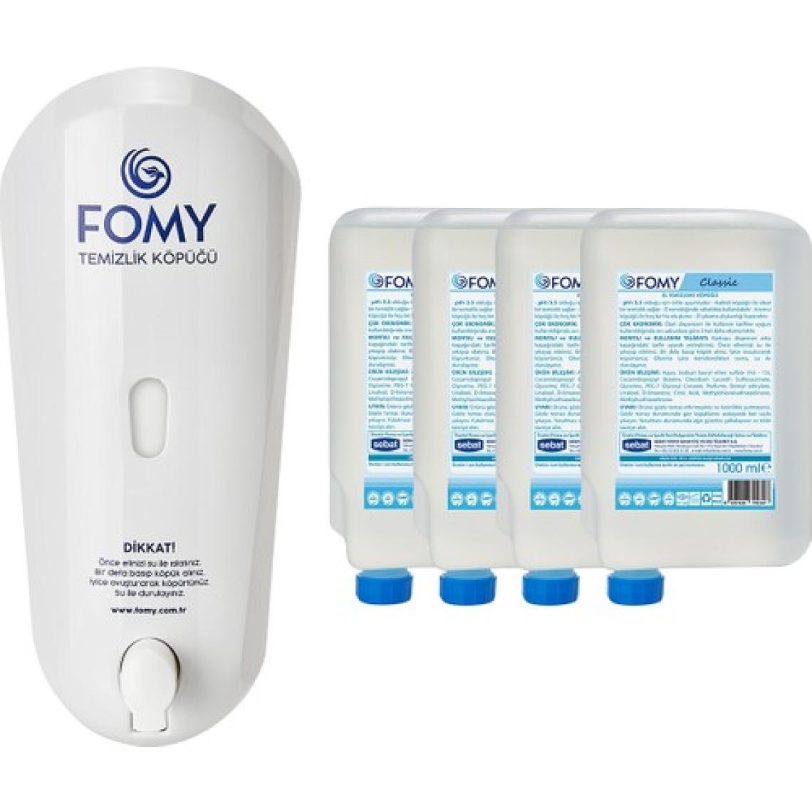 Fomy Classic El Temizlik Köpüğü ve Dispenser 1000ml
