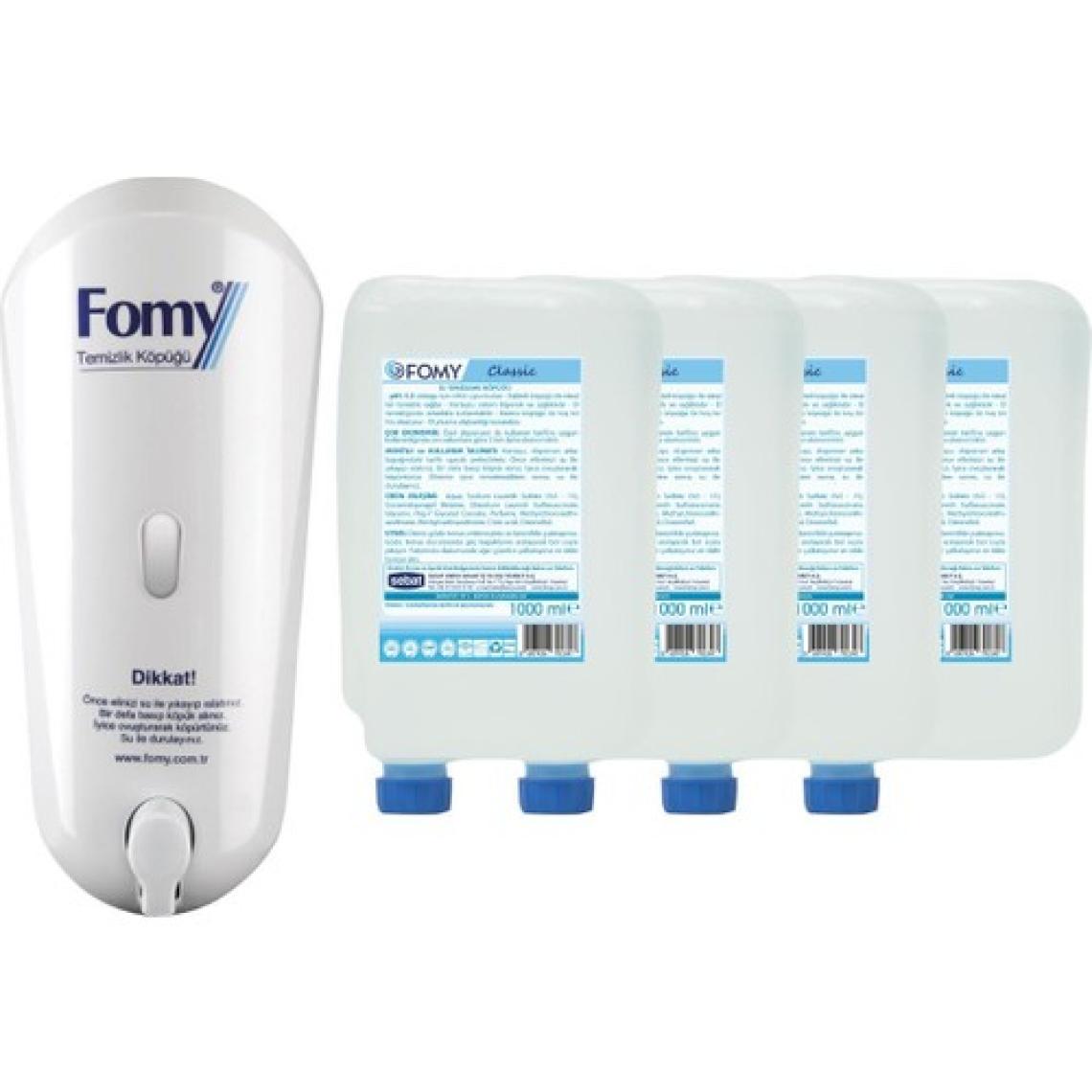 Fomy Classic El Temizlik Köpüğü ve Dispenser 1000ml