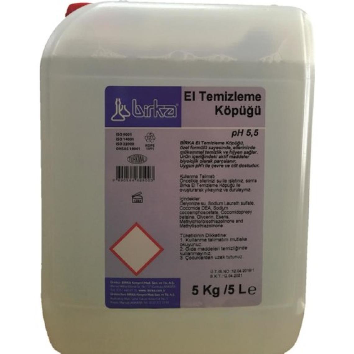 Birka Ekonomik El Temizleme Köpüğü 5 kg