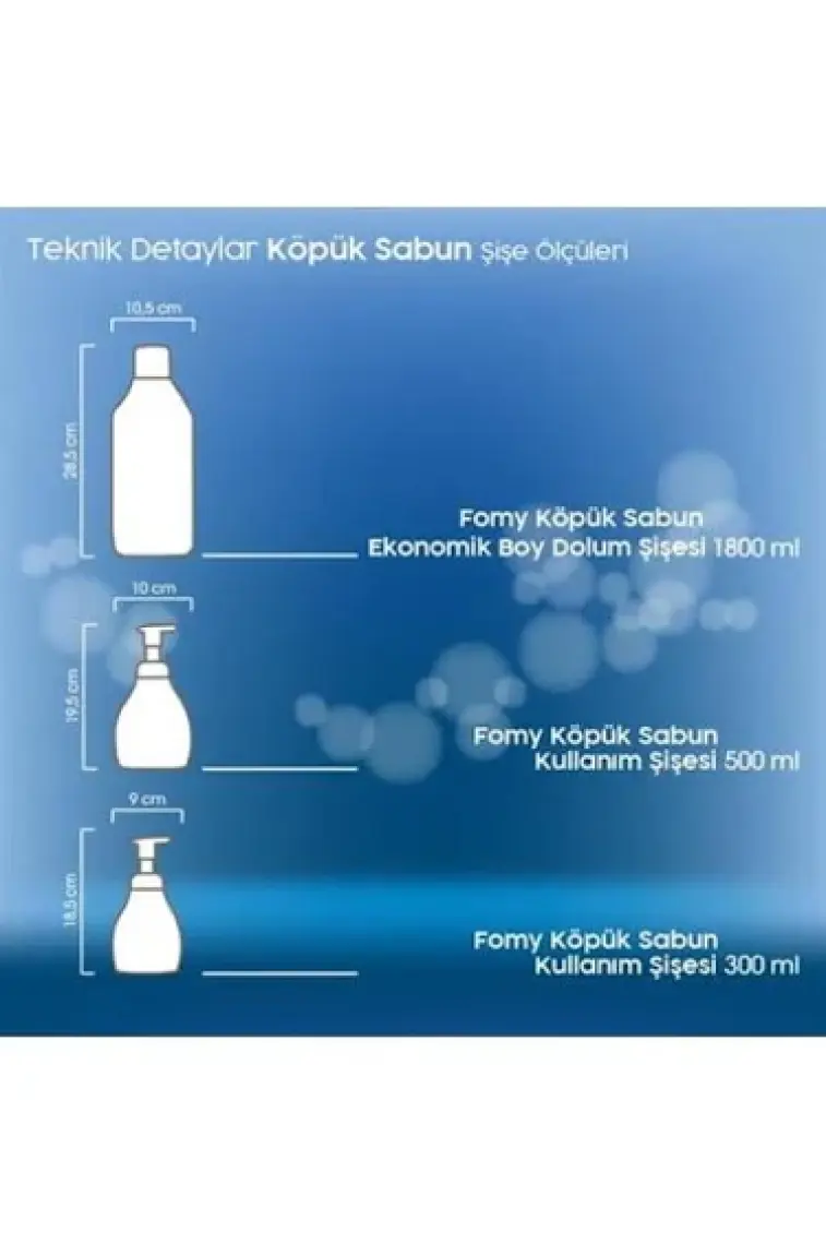 Fomy Classic Köpük Sabun El Temizleme Köpüğü 500 ml