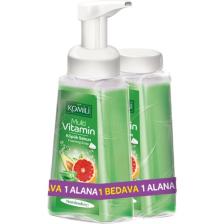 Komili Multivitamin Köpük Nemlendirici Sabun 250 ml + 250 ml