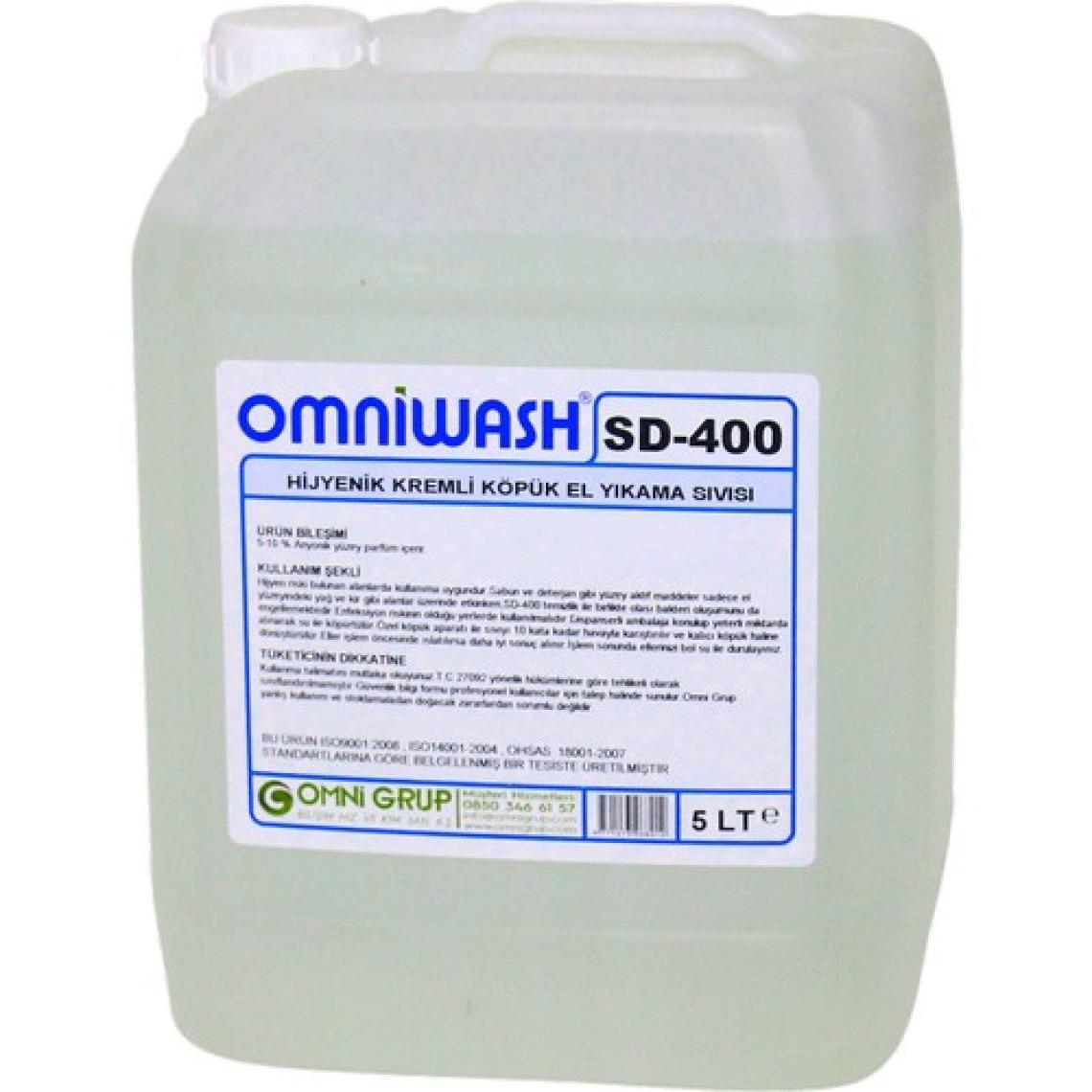 Omniwash Köpük El Sabunu 5 kg Sd400
